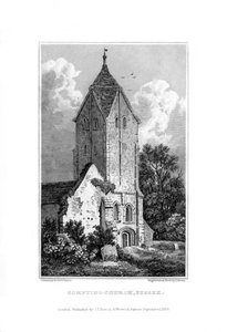 Sompting Kerk, Sussex, 1829