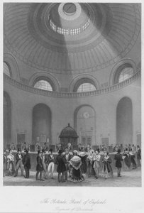 De Rotunda, Bank of England - Betaling van dividenden, ca. 1841
