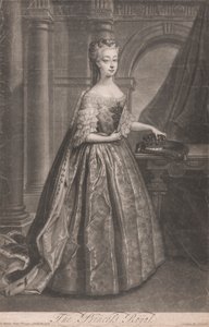 De Prinses Royal (Prinses Ann, oudste dochter van George II)