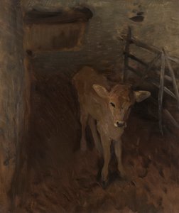 Een Jersey kalf door John Singer Sargent