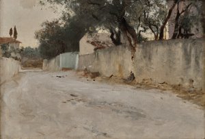 Een weg in het zuiden door John Singer Sargent
