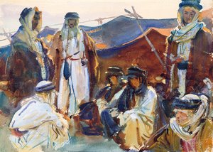 Bedoeïenenkamp door John Singer Sargent