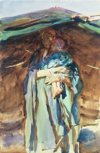 Bedoeïenenmoeder door John Singer Sargent