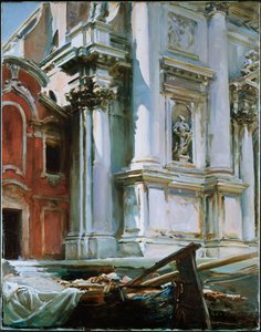 Kerk van St. Stae, Venetië, 1913 door John Singer Sargent