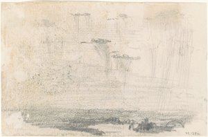 Wolken (verso) door John Singer Sargent