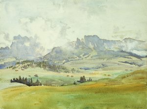 In de Dolomieten door John Singer Sargent