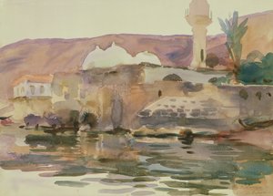 Meer van Tiberias door John Singer Sargent