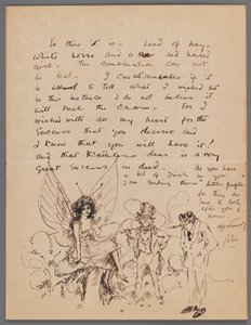 Brief aan Kathlene MacDonell door John Singer Sargent