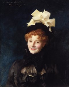 Madame Escudier door John Singer Sargent