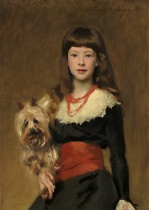 Juffrouw Beatrice Townsend door John Singer Sargent