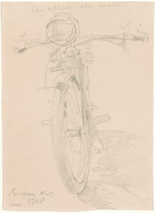 Motorfiets [recto], 1918 door John Singer Sargent