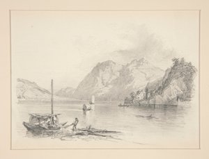 Bergmeer door John Singer Sargent