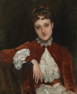 Mevrouw Charles Deering Marion Denison Whipple, 1888 door John Singer Sargent