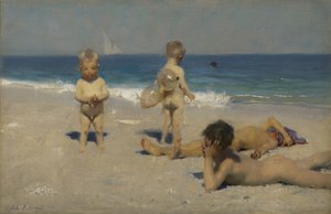 Napolitaanse kinderen badend door John Singer Sargent