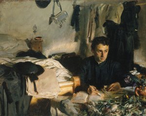 Padre Sebastiano door John Singer Sargent