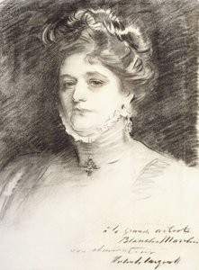 Portret van Blanche Marchesi, 1910