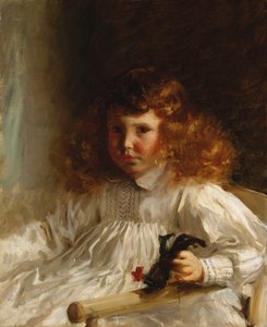 Portret van Leroy King als Jonge Jongen, 1888 door John Singer Sargent