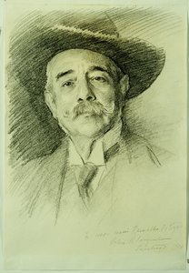 Portret van Ramacho Ortigao, 1903 door John Singer Sargent