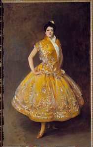 Portret van de Spaanse danseres Carmencita
