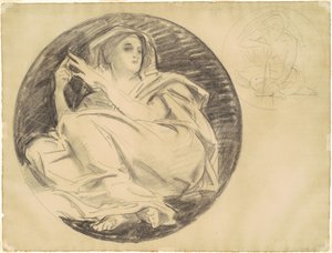 Studies voor astronomie, ca. 1921 door John Singer Sargent