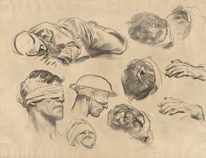 Studies voor Gassed