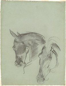 Studies voor "De val van Gog en Magog" door John Singer Sargent