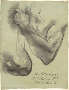 Studies voor "Triomf van Religie" door John Singer Sargent