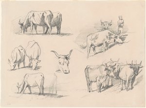 Studies van Vee door John Singer Sargent