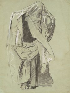 Studie voor fries van profeten door John Singer Sargent