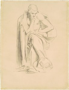 Studie voor filosofie door John Singer Sargent