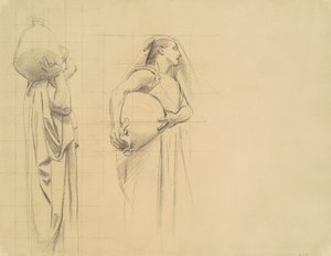 Studie voor De Danaïden, 1922-1925 door John Singer Sargent