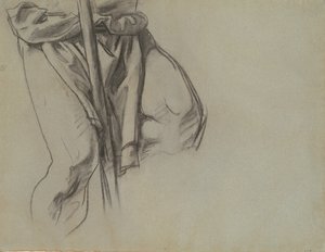 Studie van Adam voor de Vijftien Mysteries van de Rozenkrans door John Singer Sargent