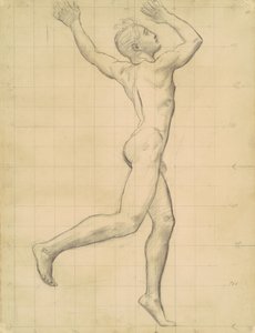 Studie van Apollo voor Apollo en Daphne, ca. 1918
