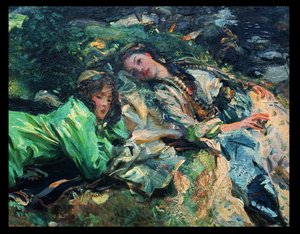 De Beek door John Singer Sargent