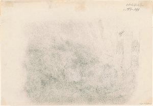 Boomstammen [verso] door John Singer Sargent