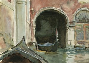 Venetiaans Kanaal door John Singer Sargent