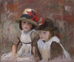 Dorpskinderen, 1890 door John Singer Sargent