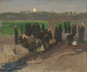 Waterdragers aan de Nijl, 1891