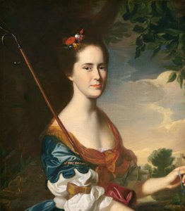 Elizabeth Gray Otis (Mevrouw Samuel Alleyne Otis) door John Singleton Copley