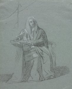 Portret van William Murray, Graaf van Mansfield 1705-1793, ca. 1783 door John Singleton Copley