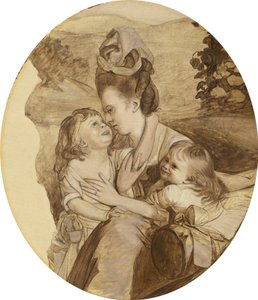 Schets voor De Copley Familie door John Singleton Copley
