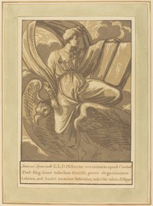 Sint Johannes de Evangelist door John Skippe after Parmigianino