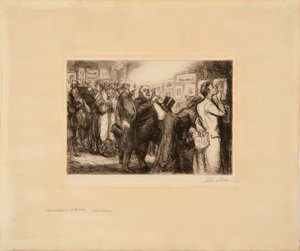 Kenners van prenten door John French Sloan
