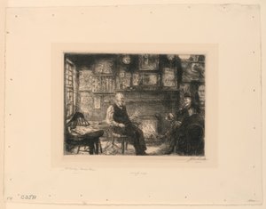 McSorleys achterkamer door John French Sloan