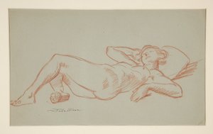 Model rustend door John French Sloan