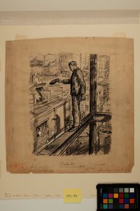 Groet door John French Sloan