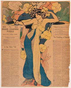 Slangenbezweerder puzzel door John French Sloan