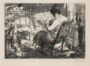 De Vrouwenpagina door John French Sloan