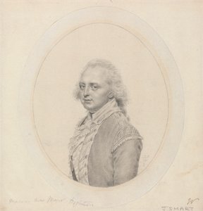 Portret van Lt. John Dighton door John Smart