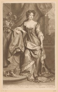 Portret van Anna van Denemarken door John Smith